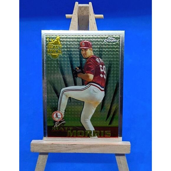 1996 Topps Chrome #92 Matt Morris Draft Pick Iconic Set- First Topps Chrome Set! - Picture 2 of 9